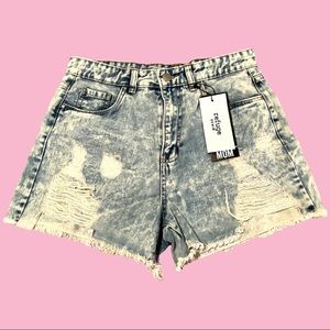 Denim Mom Shorts